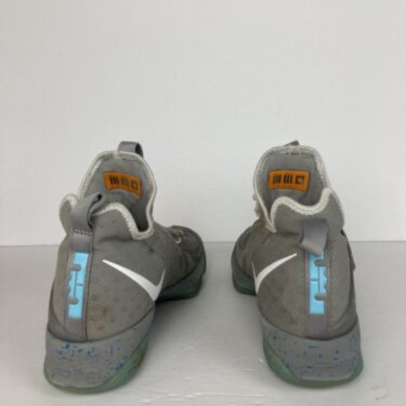 Nike Lebron 14 Shoes Sneakers Marty Mcfly Gray main image 4